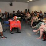 Cursistas fazem no encerramento do curso ato contra a LGBTfobia