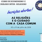 Inscrições abertas para o curso de formação Pastoral