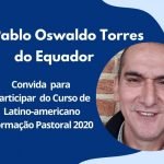 Yandry Fernández  de Cuba convida para participar do Curso Latino-americano de Formação Pastoral 2020