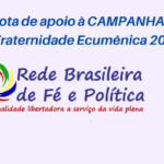 Nota do CESEEP de apoio à Campanha da fraternidade Ecumênica de 2021  e de Solidariedade ao CONIC